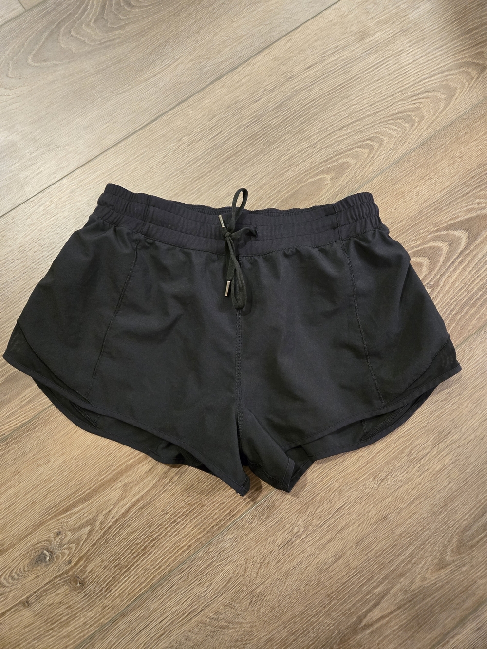 CRZ YOGA Black Women's Athletic Drawstring Shorts